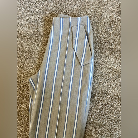 Adeam Stripe Wide Leg Pants - Picture 3 of 5